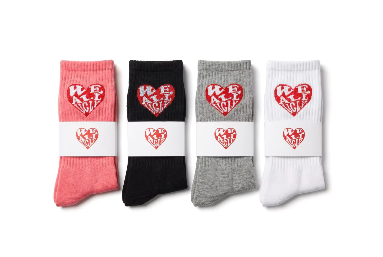 WAU Heart Socks