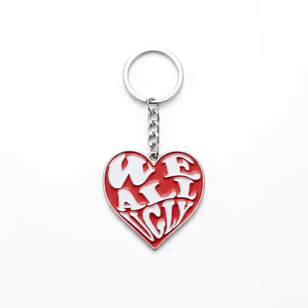 WAU Heart Keychain