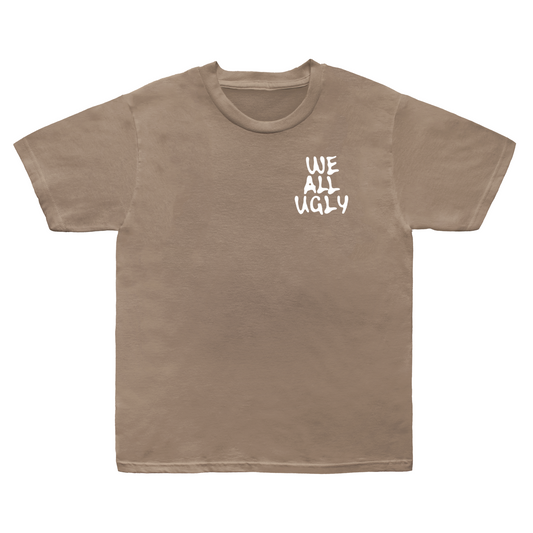 WAU FADDED BROWN TEE