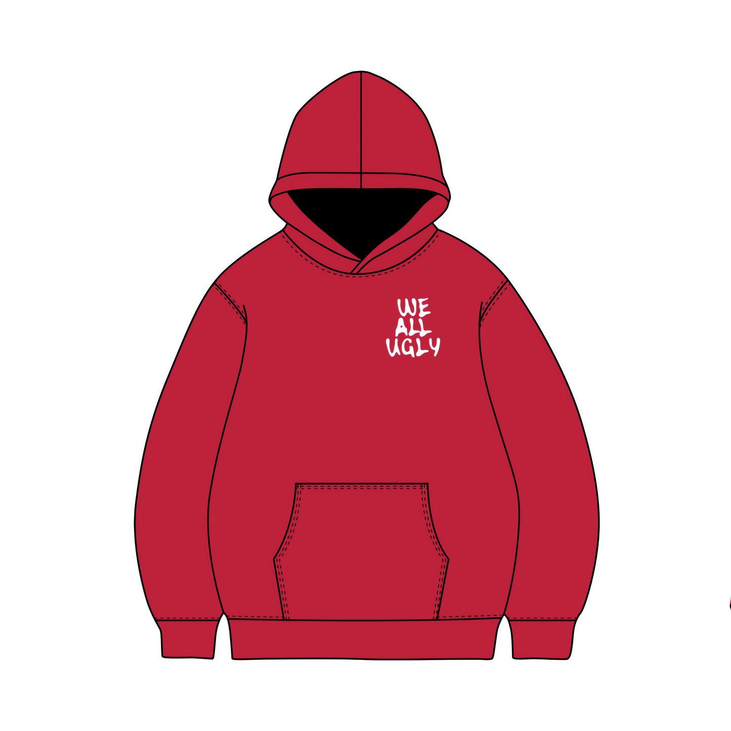 OG Red Logo Hoodie