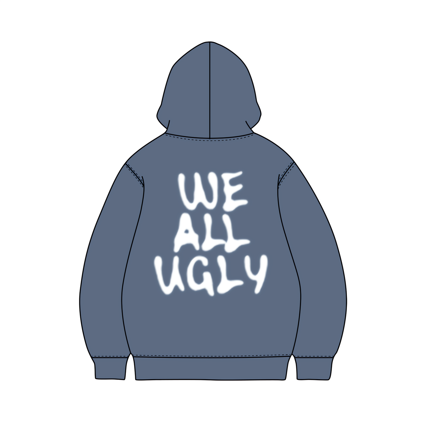 OG Storm Blue Logo Hoodie